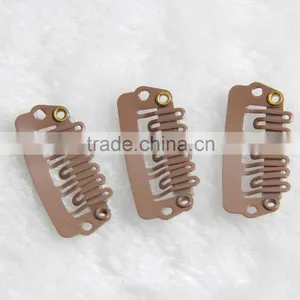 Hair Accessories U-shape Metal Clip For Hair Extension T-type Clips For Clip Hair Extension 6-10Teeth Metal Clips Hair Extension thumbnail-6