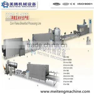 Puffed Corn Flakes Cereals Snacks Processing Machines thumbnail-2
