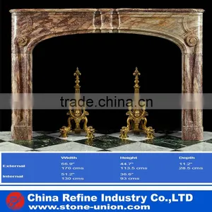 Good Looking Indoor Marble Fireplace thumbnail-3