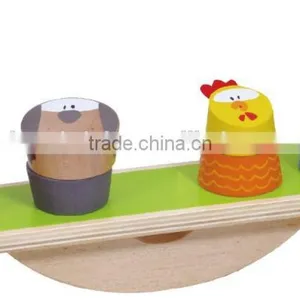 Top Bright EN71 and ASTM Fram Animal Stacking Balance Blocks 11 Pcs Eductaional Geometric Toy Block for Child Early Education thumbnail-3