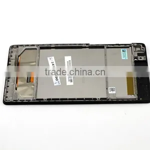 For ASUS Google Nexus 7 2nd Gen 2013 LCD Display Panel Touch Screen Digitizer Black + Bezel Frame Assembly thumbnail-2