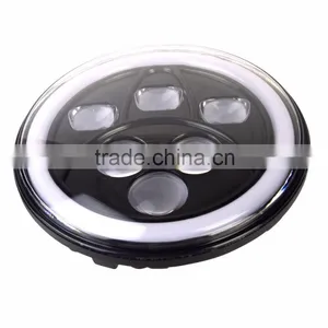 New Arrival and Smart Design Round 7" 60W High/Low LED Headlight for Jeep Wrangler thumbnail-2