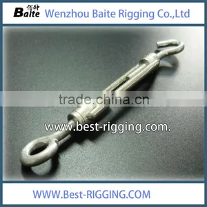 Manufacture Heavy Duty Construction Eye To Hook Turnbuckle Fastenter DIN1480 thumbnail-5