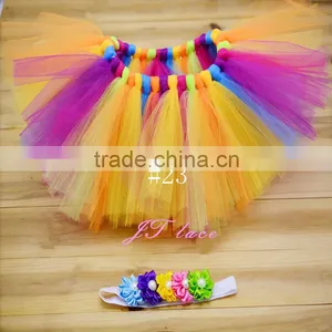 Fancy Kids Tutu Skirts - Factory Directly Children Tutu Rainbow - Baby Girls Photography Decorative Tutu Skirts thumbnail-1