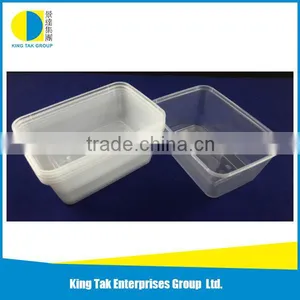 China Best Selling 750 ml Disposable Transparent Lunch Box thumbnail-1