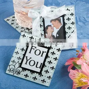 Wedding Glass Coaster thumbnail-1