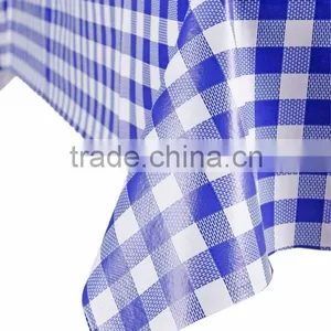Different Backing Flannel Tablecloth/ PVC With Non-woven Tablecloth thumbnail-5