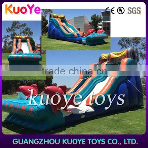 0.55mm Plato Pvc Big Inflatable Kahuna Water Slide thumbnail-1