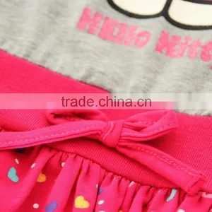 Baby Girl Summer Skirt Cotton Baby Kitty Dress thumbnail-5