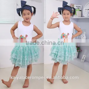 Wholesale Baby Clothes Top and Children Tulle Skirt thumbnail-4