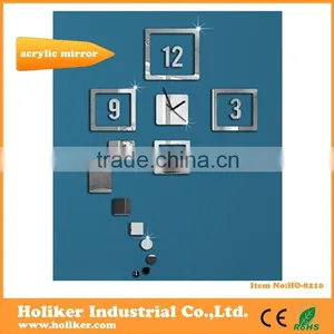 Decorative Modern Diy Clock With Acrylic Material (HO-8210) thumbnail-1