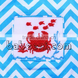 Adorable Crab Smocked Boy Swimwear thumbnail-2