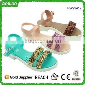 Fashion Plastic Piece Summer Girl/lady Slippers Sandals thumbnail-1