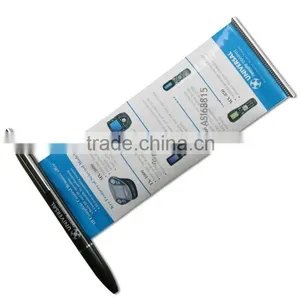 Promtional Customized Banner Pen , Retractable Cheap Banner Pen , Advertising Pen thumbnail-1