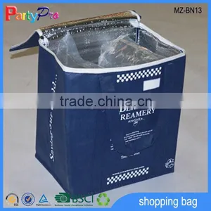 Hot Sale Promotional 80gsm Non Woven+2mm Epe Fiol Bag Shopping Bag thumbnail-1