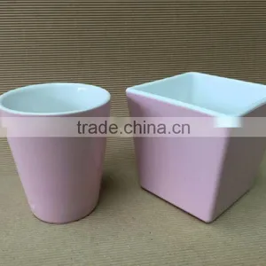 Plastic Flower Pot, Colorful Indoor Flower Pot Tray, Flower Pot Carry Tray thumbnail-1