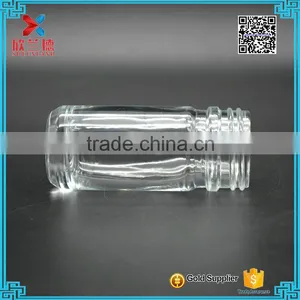 Empty Mini Glass Bottle Wholesale for Medicine Bottle Industry With Black Cap thumbnail-6