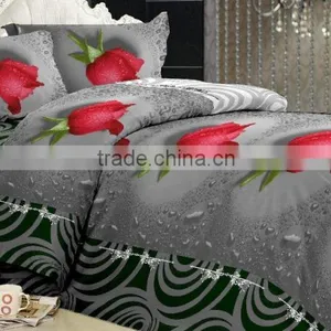 100% Polyester Microfiber Peach Skin 3D Print Fabric thumbnail-1