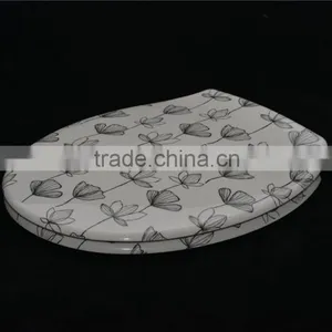 Decorative Bathroom Soft Close Toilet Seat Cover thumbnail-3