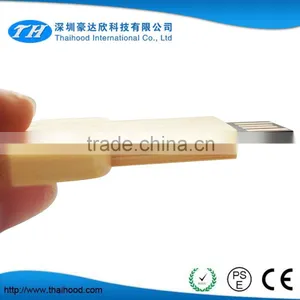 Promotional Custom 32gb Flash Drive Wooden Mini Usb Key With Real Capacity thumbnail-3
