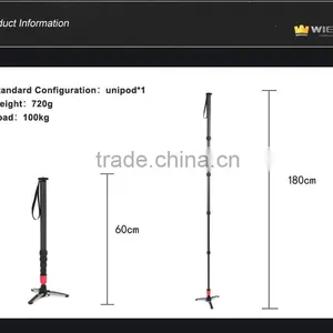 Carbon Fiber Unipod Camera Monopod for Nikon thumbnail-3