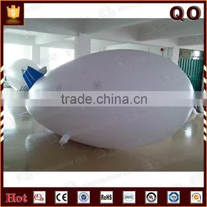 Custom Design Aircraft Shaped Outdoor Advertising Inflatable Zeppelin Helium Balloon thumbnail-5