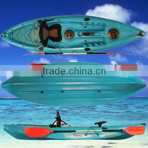 Sit on Top Kayak / Kayak Paddle / Plastic Canoe Kayak thumbnail-1