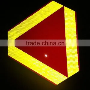 Vehicle Reflective Marking Board, Warning Triangle Sign, Road Signs, Reflective Sheeting thumbnail-1