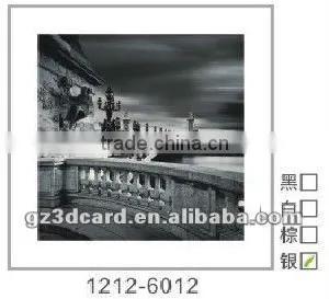Originator Unique 3d Mininature Picture 3d Picture in China Best Sale White and Blac Design thumbnail-1