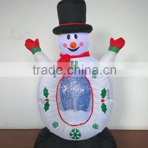 DJ-XT-31 Inflatable Snowman Snowing Types of Outdoor Advertisement Cheap Sale thumbnail-4