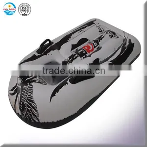 Pvc Inflatable Plastic Boat With Two Psddles thumbnail-4