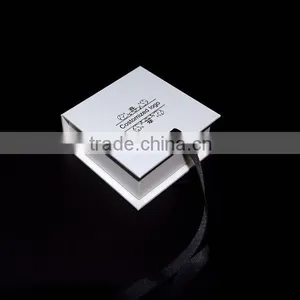 Luxury Custom High Gloss White Paper Cardboard Box Packaging for Candle thumbnail-3