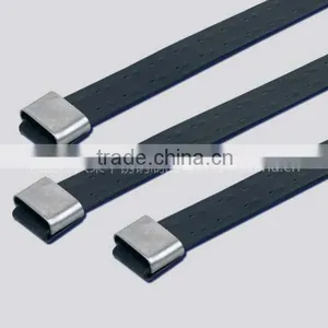 PVC Sprayed Stainless Steel Cable Tie (BZ-L Series) 4.6*300 thumbnail-5