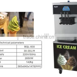 Flowing Lindes High Quality Liquid Nitrogen Ice Cream Machine thumbnail-2