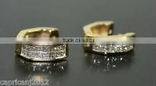 18 K -WHITEGOLD- DIAMOND EARINGS thumbnail-1
