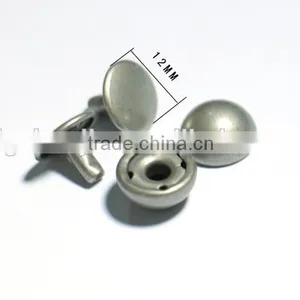 Wholesale Nickel Free 8mm Metal Brass Double Layer Rivet for Garments thumbnail-3