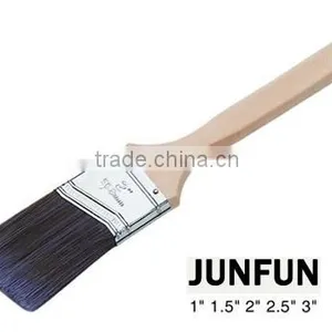 China Manufacturer Long Handle Paint Brush Black Bristle Painting Brush Quality Choice thumbnail-1