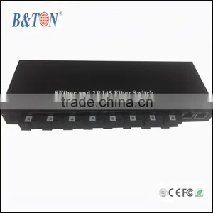 Cheap Price 10/100/1000M 8UTP+2SFP Media Converter, Fiber Ethernet Switch thumbnail-2