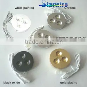 3x1W LED Puck Light With Cree or Edison Chips thumbnail-1