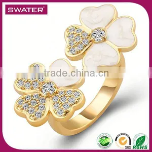 Best Selling Retail Items White Shell Enamel Jewelry Set thumbnail-4