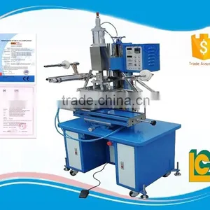 Large Size Plane/cylinder Plastic Heat Embossing Machine TC-300K thumbnail-1