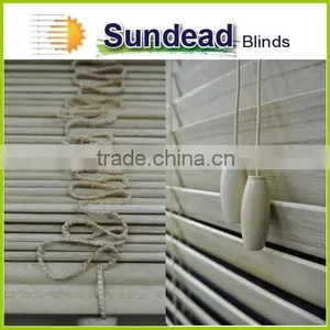 50 mm Natural Wood Blinds and Eco-friendly Blinds With FSC Certificate thumbnail-3
