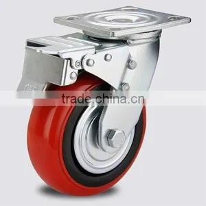 PVC/PU Heavy Duty Castor Wheel Price for Cart thumbnail-1