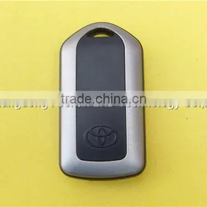 Hot Sale 3 Buttons Remote Key Case Fob for Toyota Silver Car Key thumbnail-3