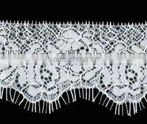 Nylon Eyelash Lace Trim 53mm Pattern Hotsale thumbnail-1