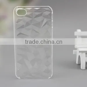 New Deisgn 3D Diamond Rhombus Transparent Back Cover Case for IPhone 5se thumbnail-5
