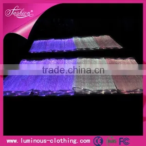 LED Lighting Fiber Optical Luminous Fabric Cloth Wholesale Sofa Cushions Fabric thumbnail-4
