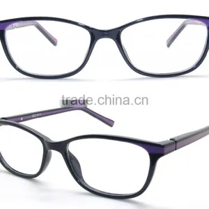 2016 New Item Double Color TR90 Optical Frame Glasses thumbnail-1