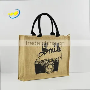 Fashion Shopping Jute Bag Multi-purpose Storage Bag thumbnail-1