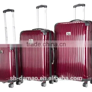 China Supplier Hot New Product for 2015 !!! Embossing Surface Travel Trolley Luggage thumbnail-5